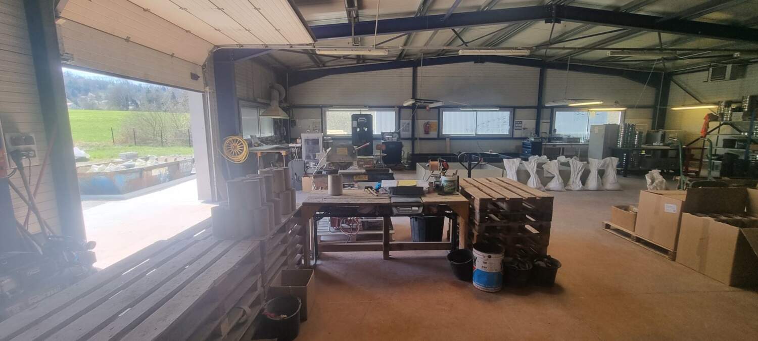 Photo d'un laboratoire d'essais qualité béton et granulats